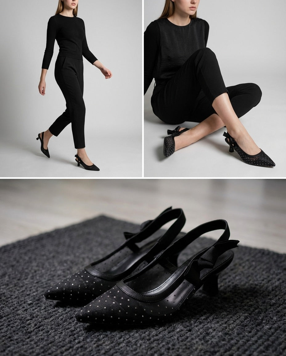 MICCO Slingback heels Model 067-98