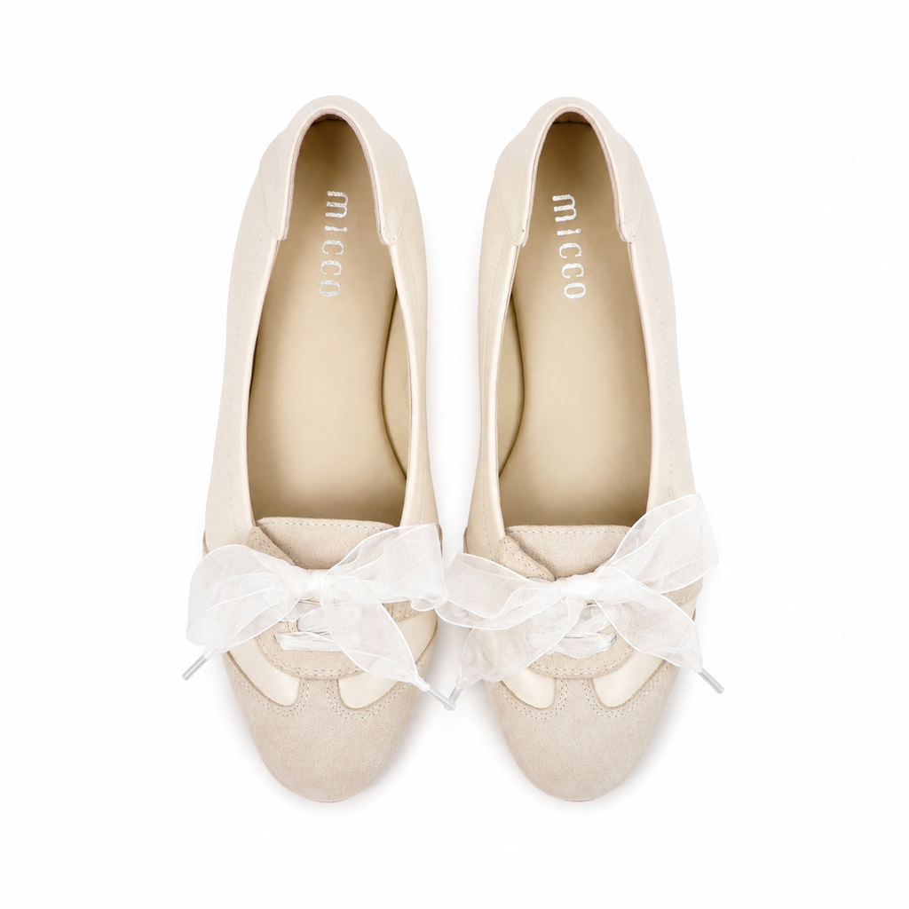 MICCO Ribbon Ballet Flats 1086-71