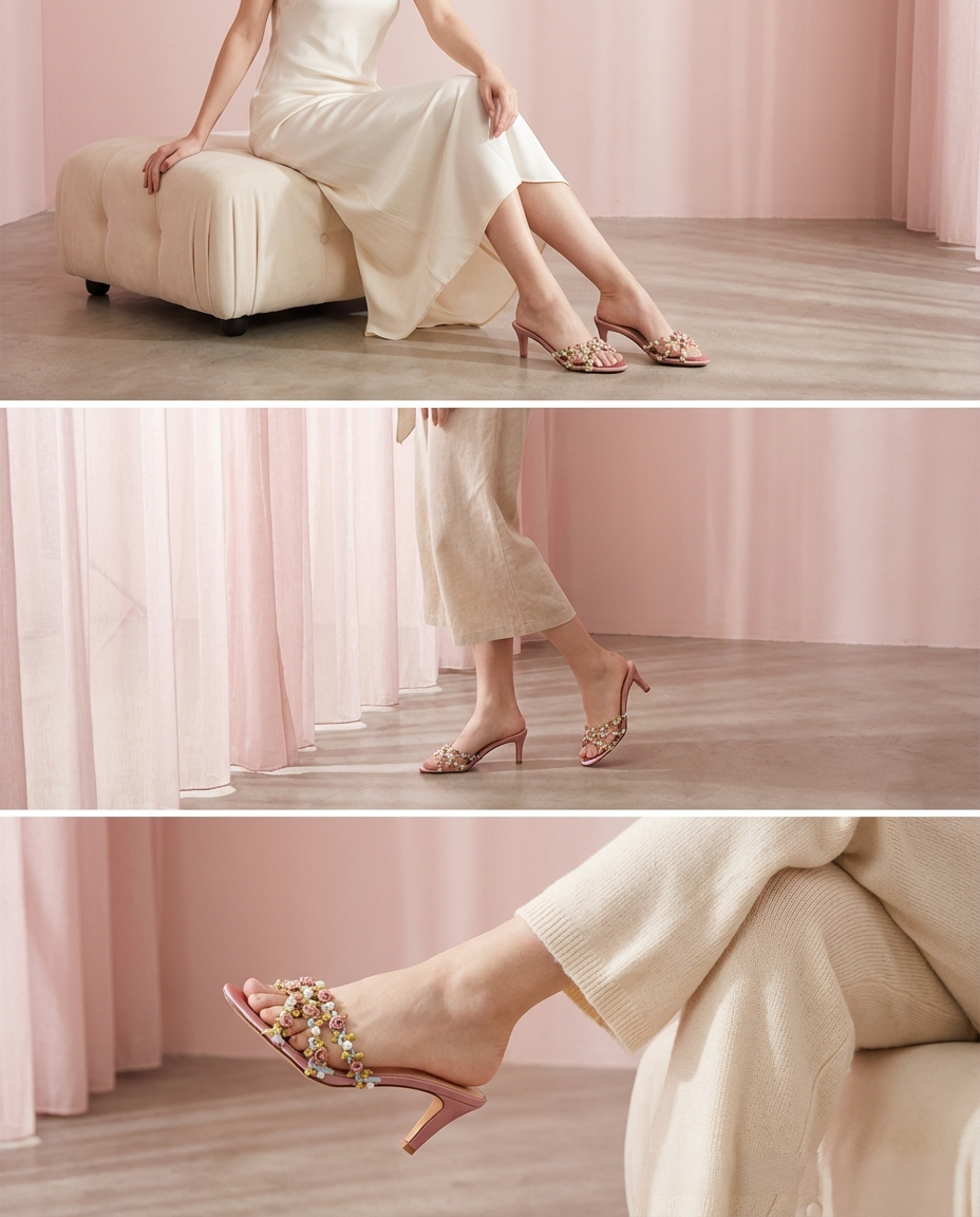 MICCO Heels Sandals Model 2910-5A 