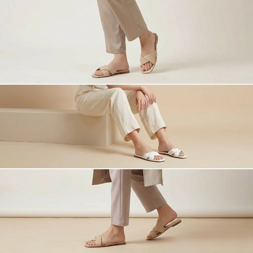 MICCO Flat Sandals Model 3319