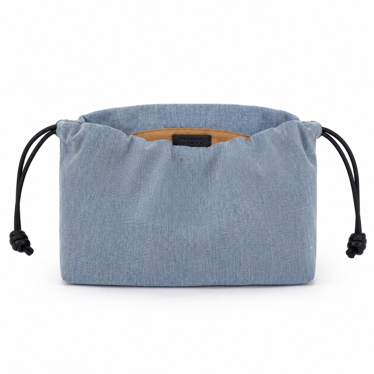 MICCO Denim Drawstring Shoulder Bag 3332-1