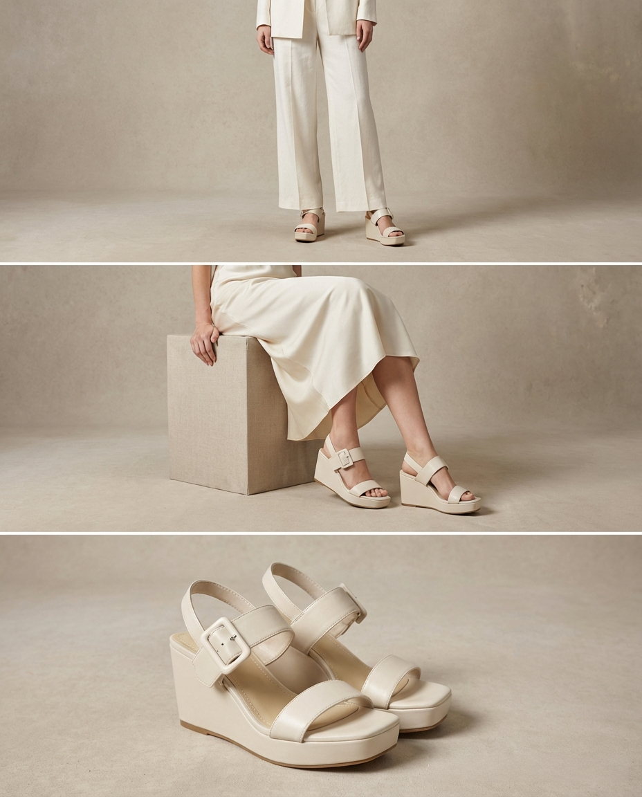 MICCO Slinglace Wedge Sandals Model 398-7