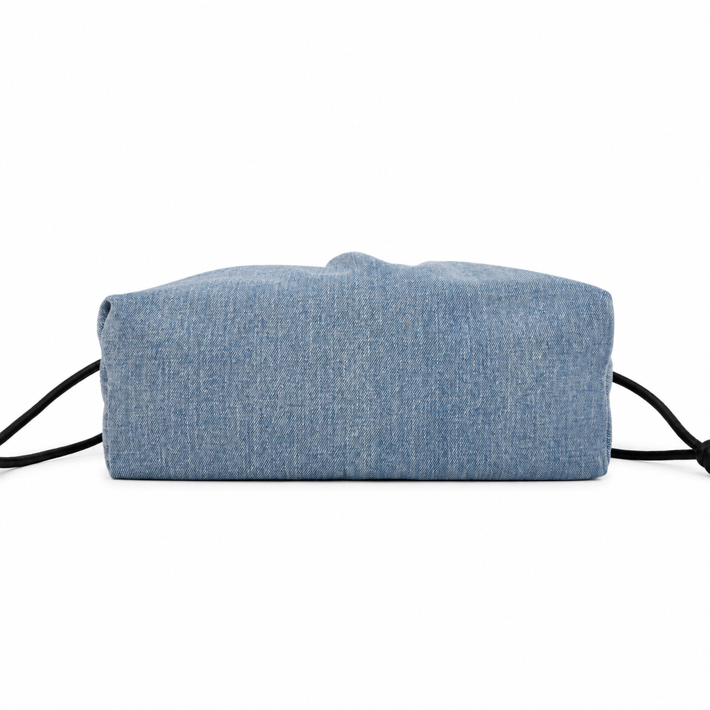 MICCO Denim Drawstring Shoulder Bag 3332-1