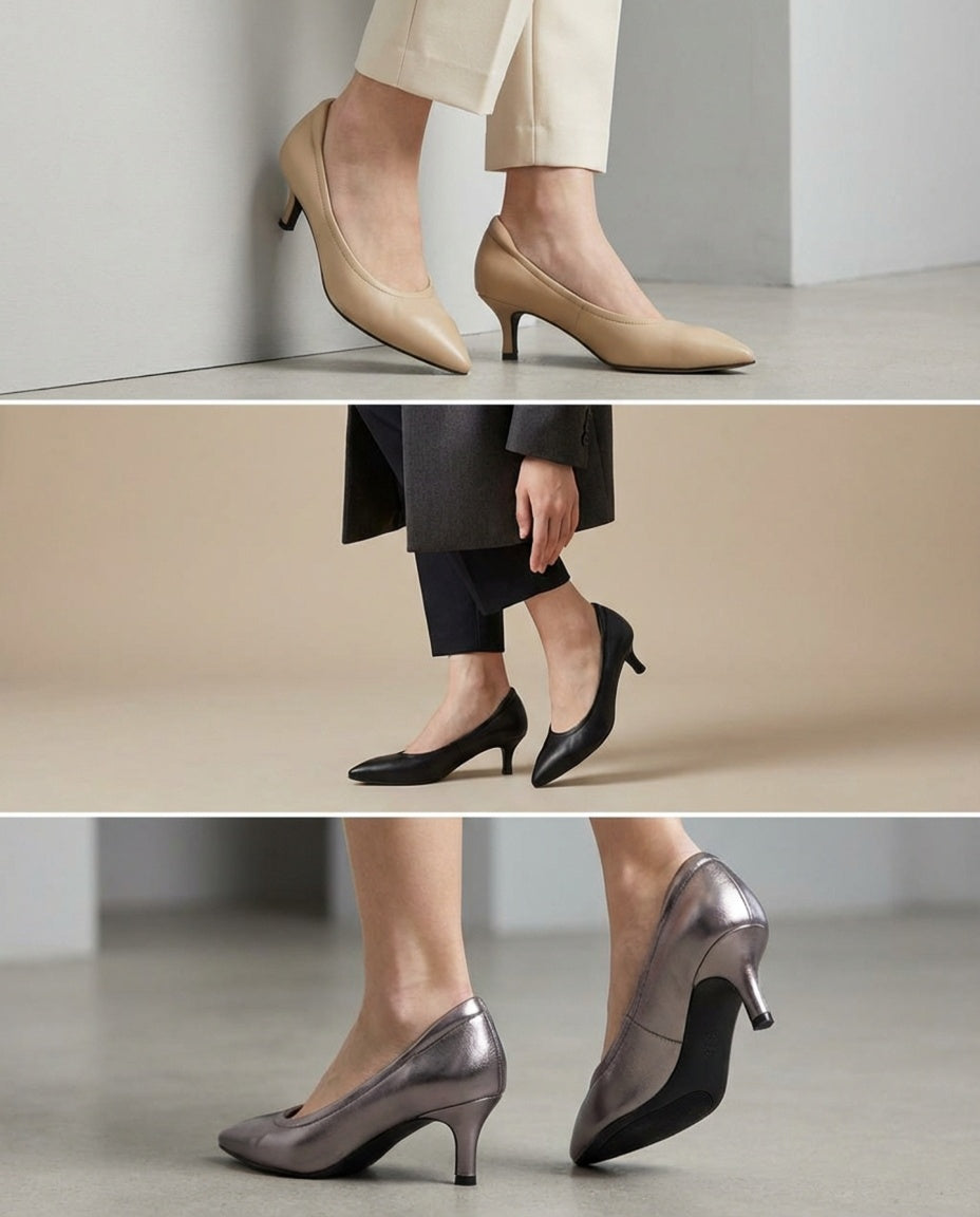 MICCO Mid Heeled Pumps Model 6301-1