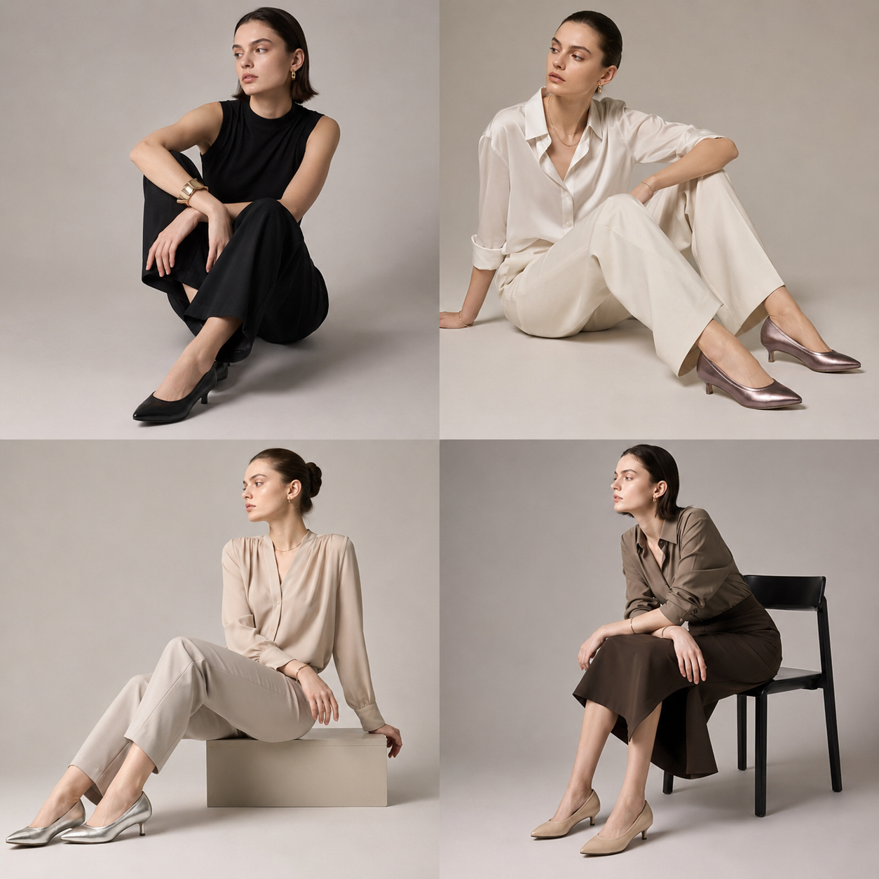 MICCO Mid Heeled Pumps Model 6301-1