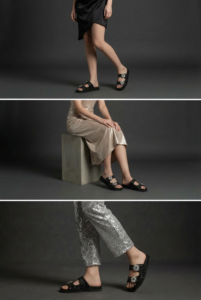 MICCO Flat Sandals Model 8187-139A
