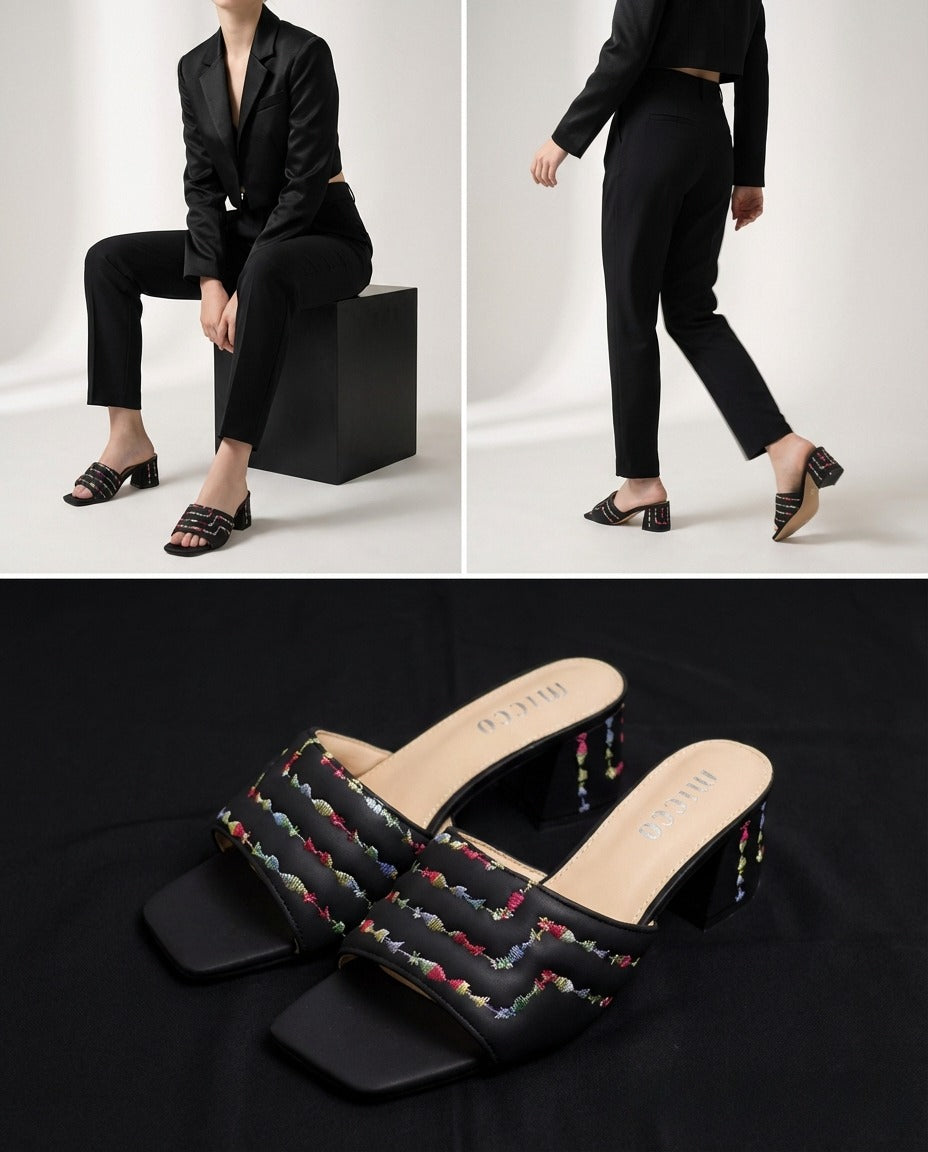 MICCO Heeled Sandals Model 9027-1 