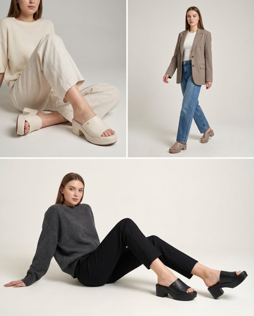 MICCO Platform Sandals Model A1