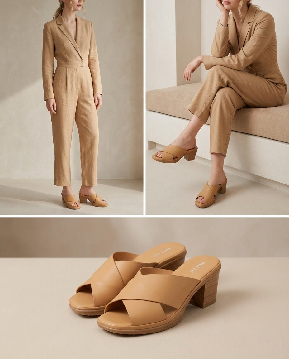 MICCO Heeled Sandals Model A2