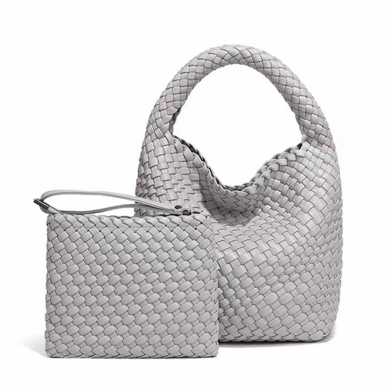 PU leather Woven Bag Model B988