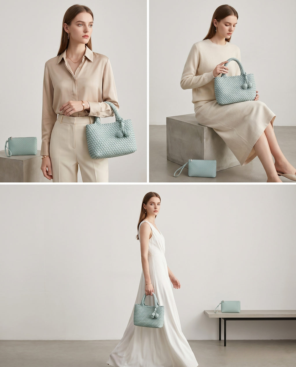 Woven Handbag Model B2405