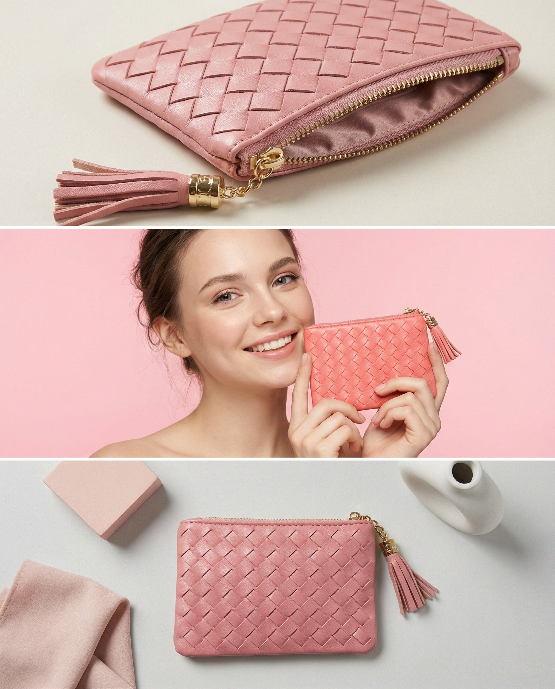 Square Woven Pouch Model B43