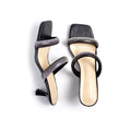 MICCO Rhinestone Heeled Sandals Model 1356-2