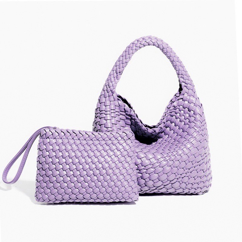 PU leather Woven Bag Model B988