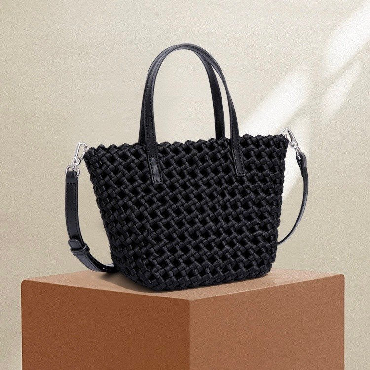 PU leather Woven Bag Model B1786-1
