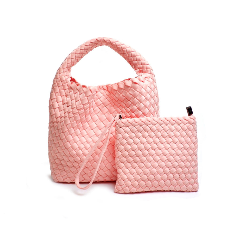 PU leather Woven Bag Model B1682