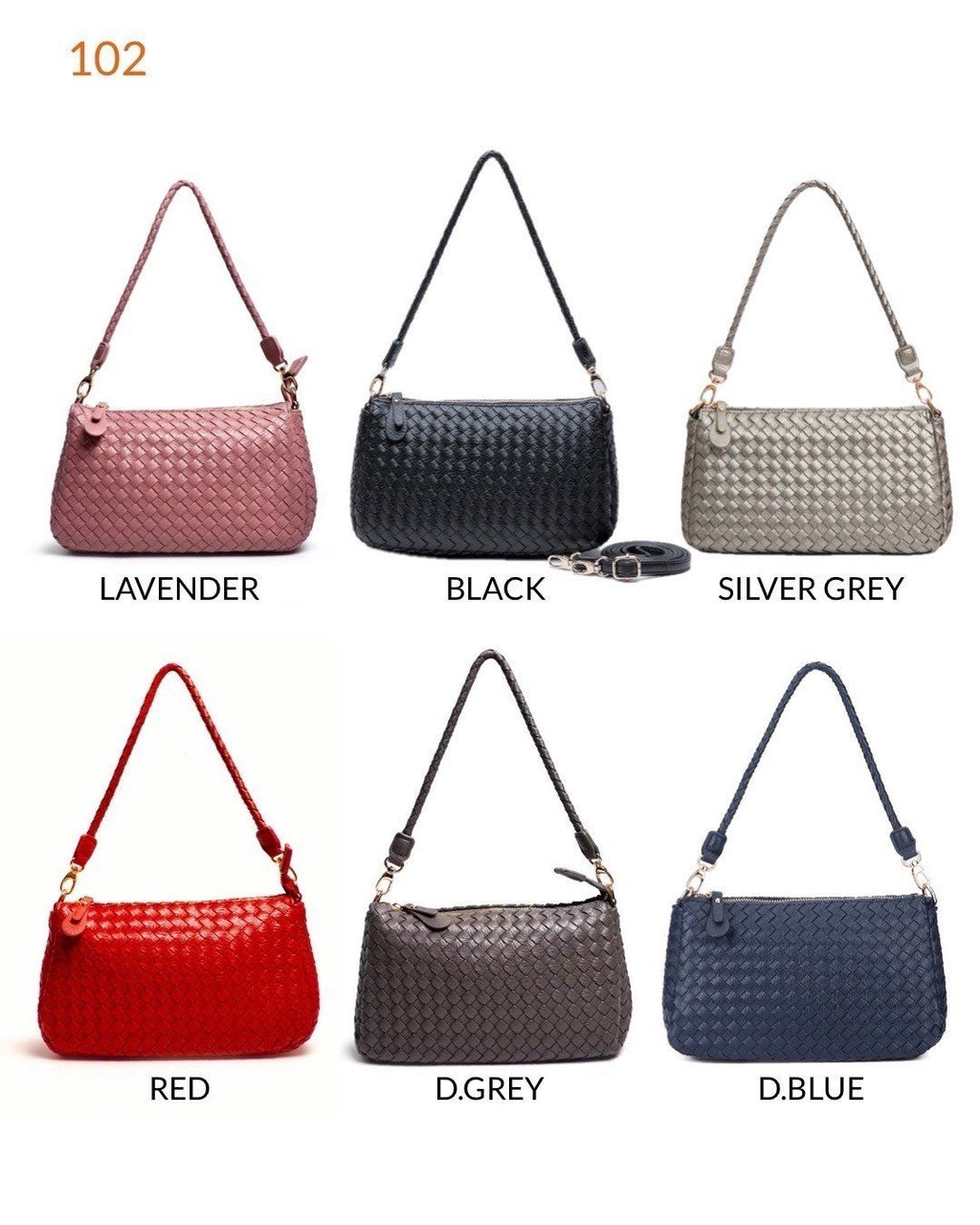 Woven handbag Model 102