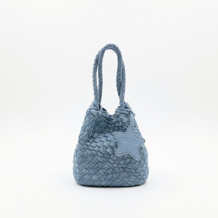 Denim Weave Bags Model 3052-1 (Denim Blue)
