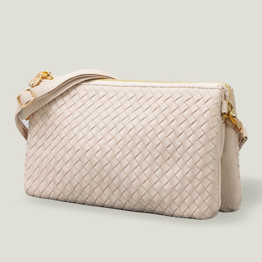 Woven Cutch Bags with cross body strap Model 31168