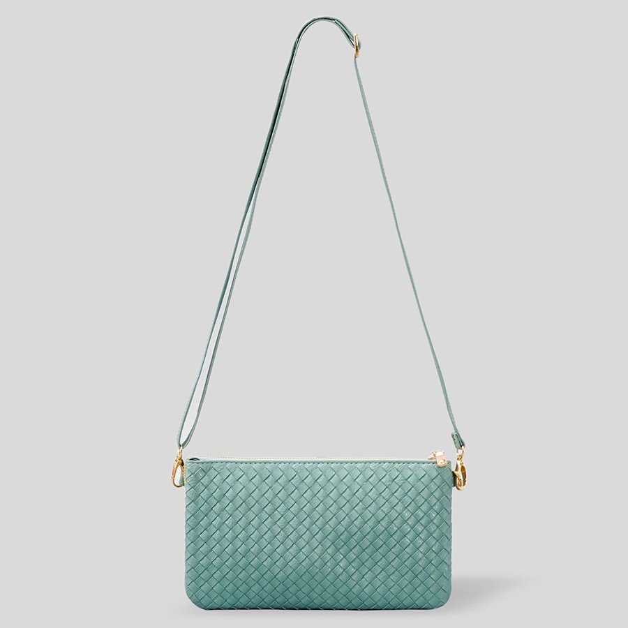 Woven Cutch Bags with cross body strap Model 31168