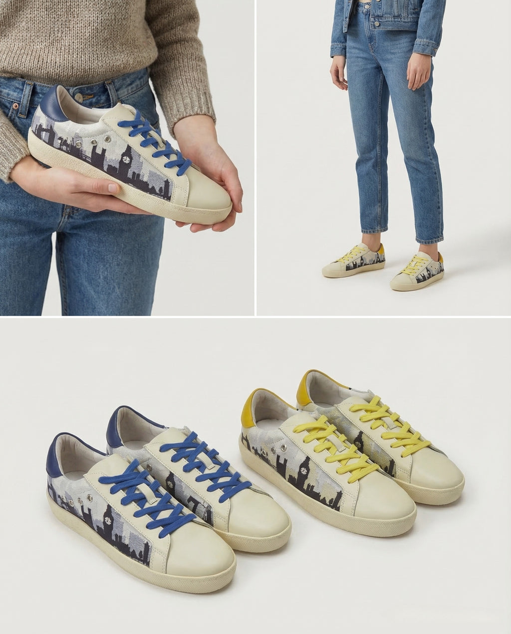 MICCO Geniune Leather Sneakers Model NSH92-3
