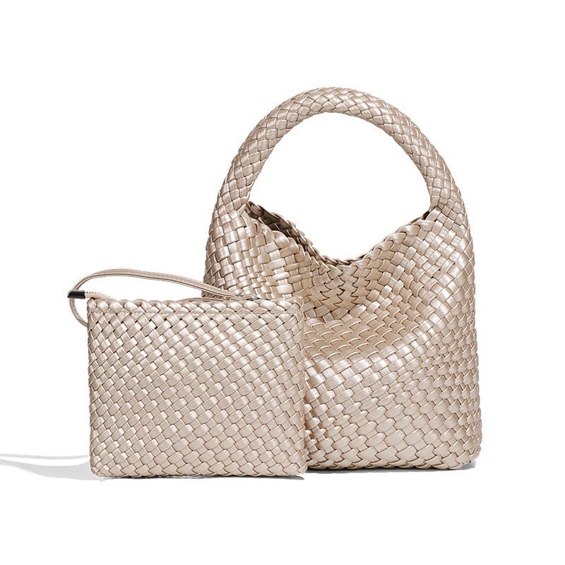 PU leather Woven Bag Model B988