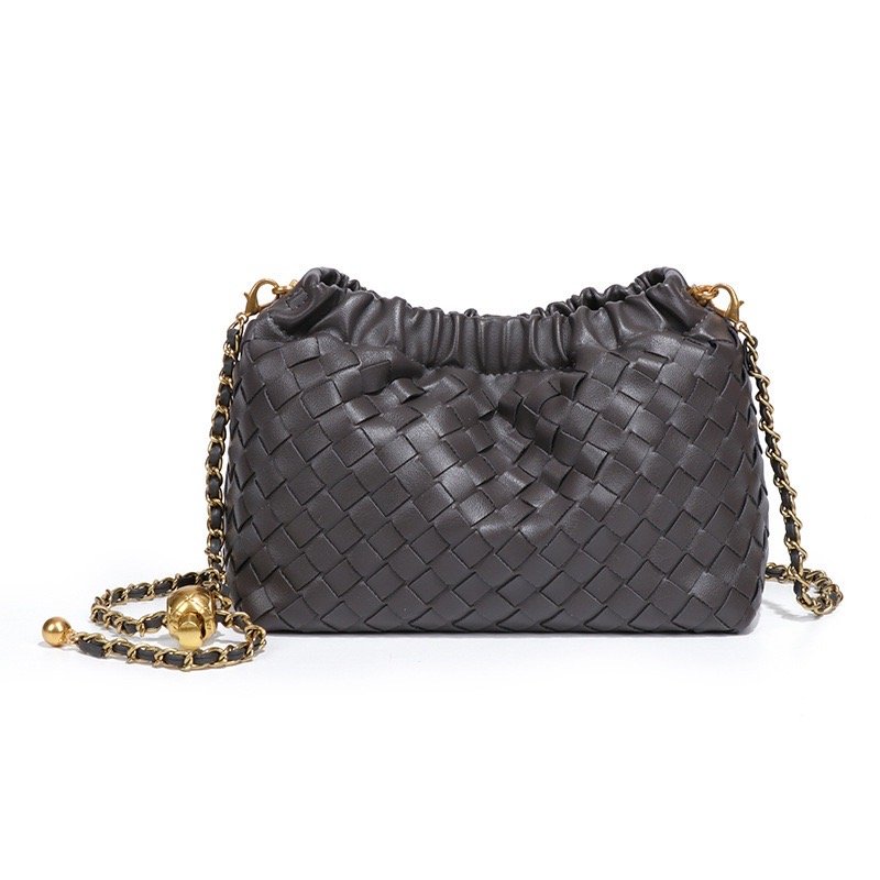 Hand-Woven Bag Classic Style Shoulder Messenger Bag Model B1849