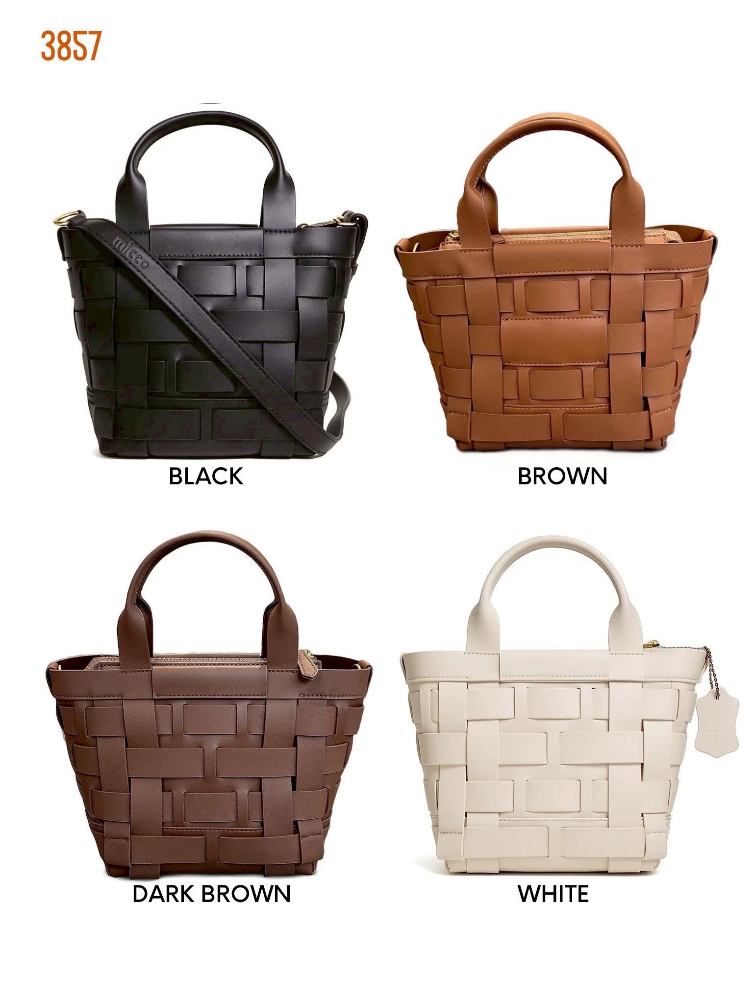 Woven Handbag Model 3857