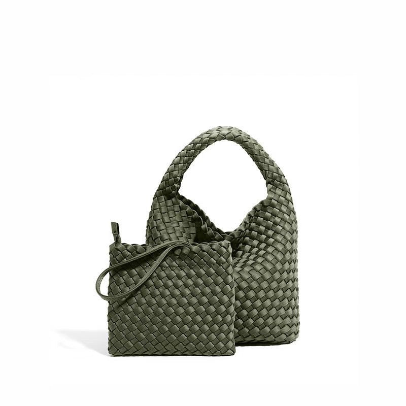 PU leather Woven Bag Model B1682