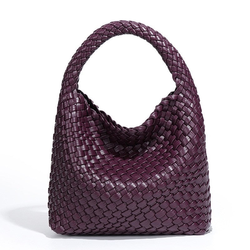 PU leather Woven Bag Model B988