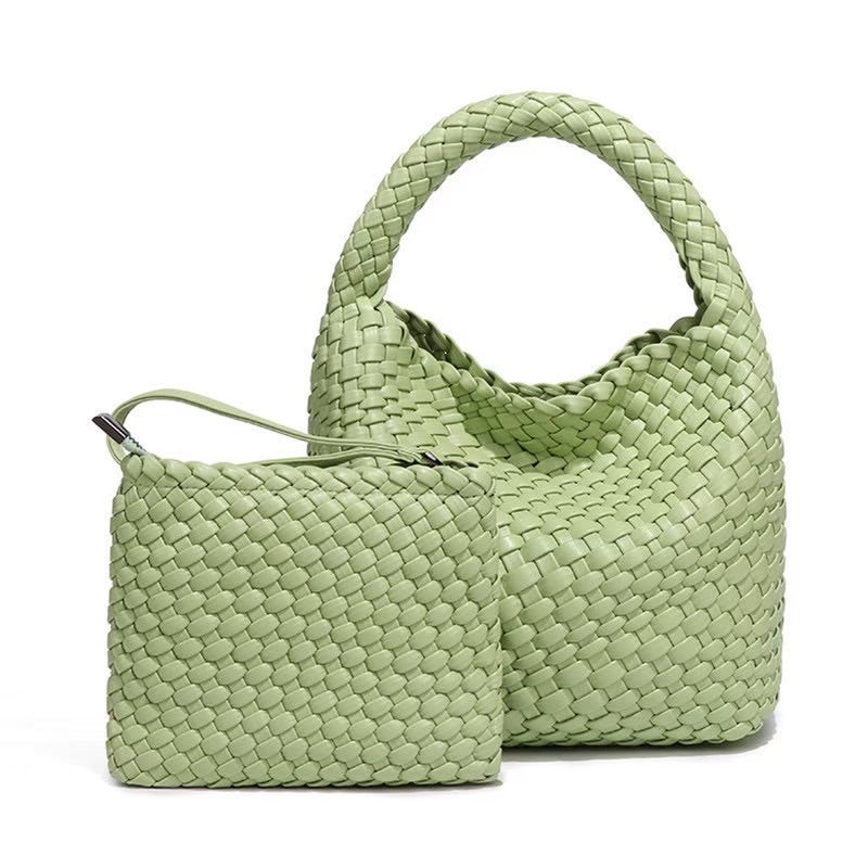 PU leather Woven Bag Model B988