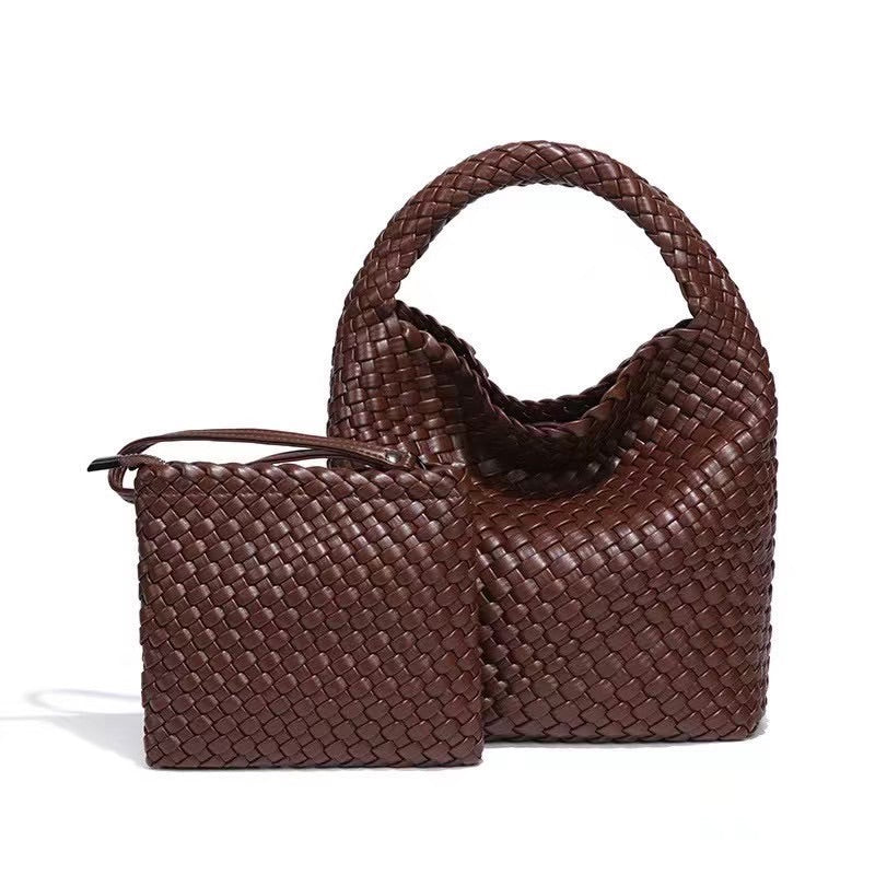PU leather Woven Bag Model B988