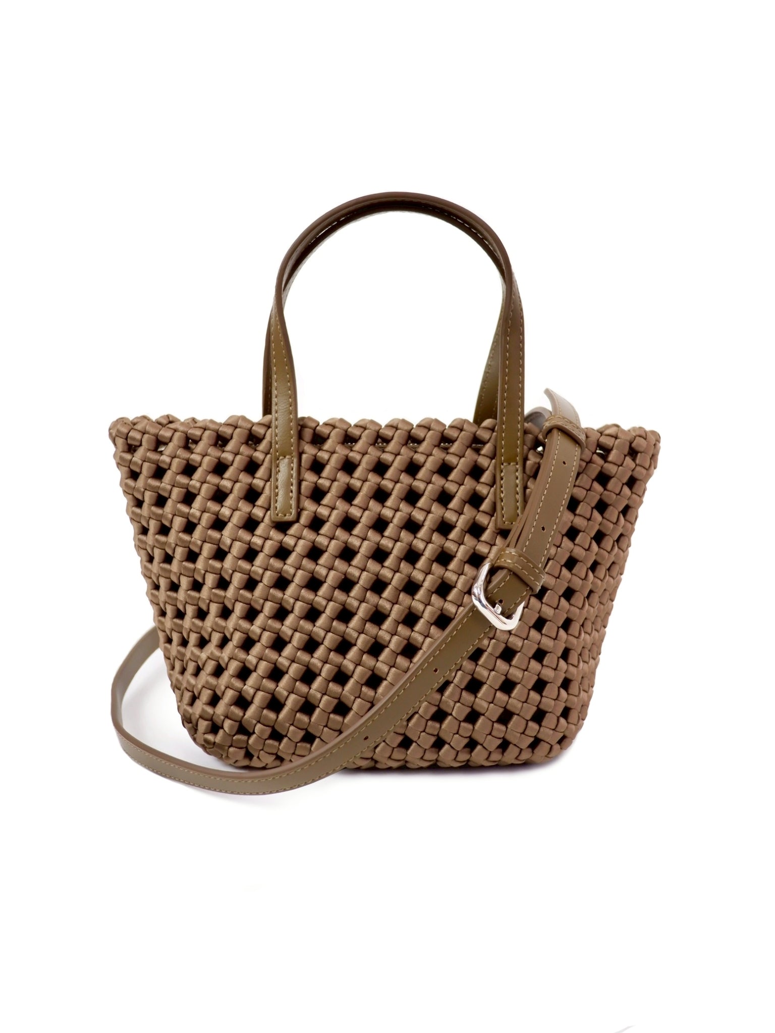 PU leather Woven Bag Model B1786-1