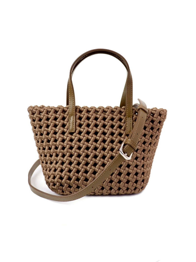 PU leather Woven Bag Model B1786-1