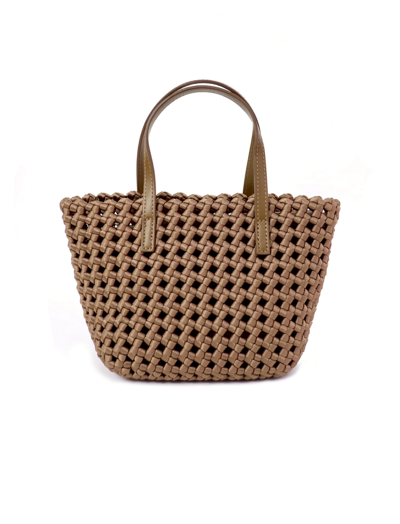 PU leather Woven Bag Model B1786-1