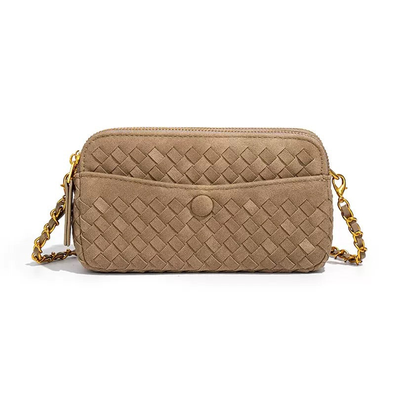 MICCO Lumi Woven Crossbody model Y2590