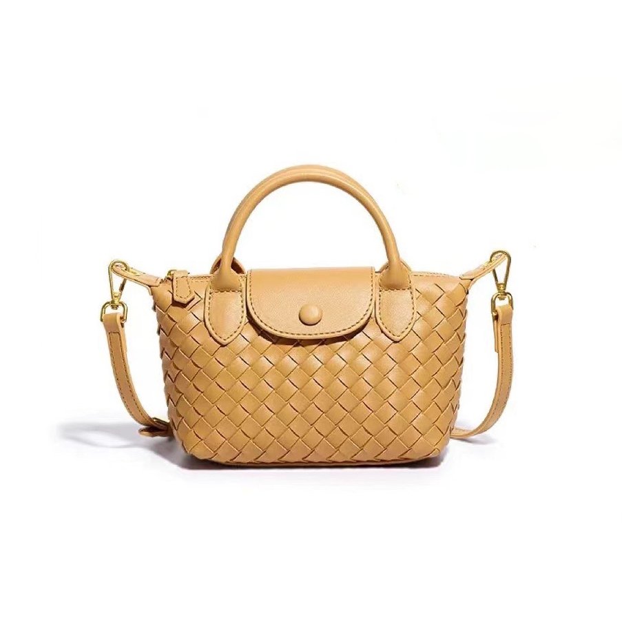 PU woven leather Handbags Model B1767