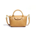 PU woven leather Handbags Model B1767