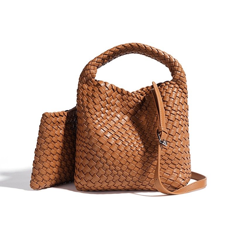 PU leather Woven Bag Model B988
