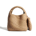PU leather Woven Bag Model B988