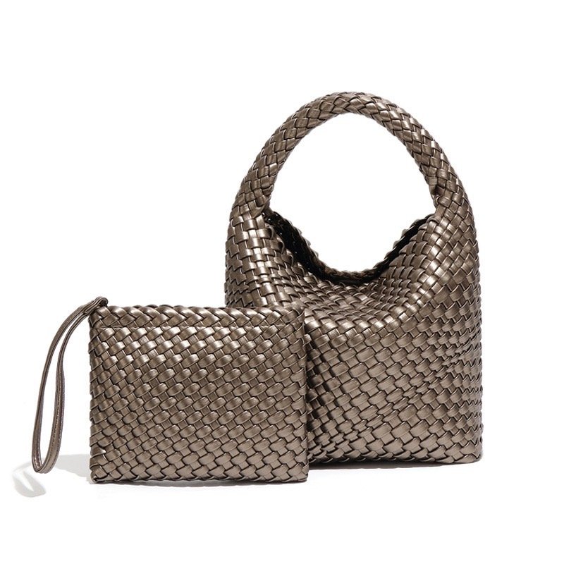 PU leather Woven Bag Model B988