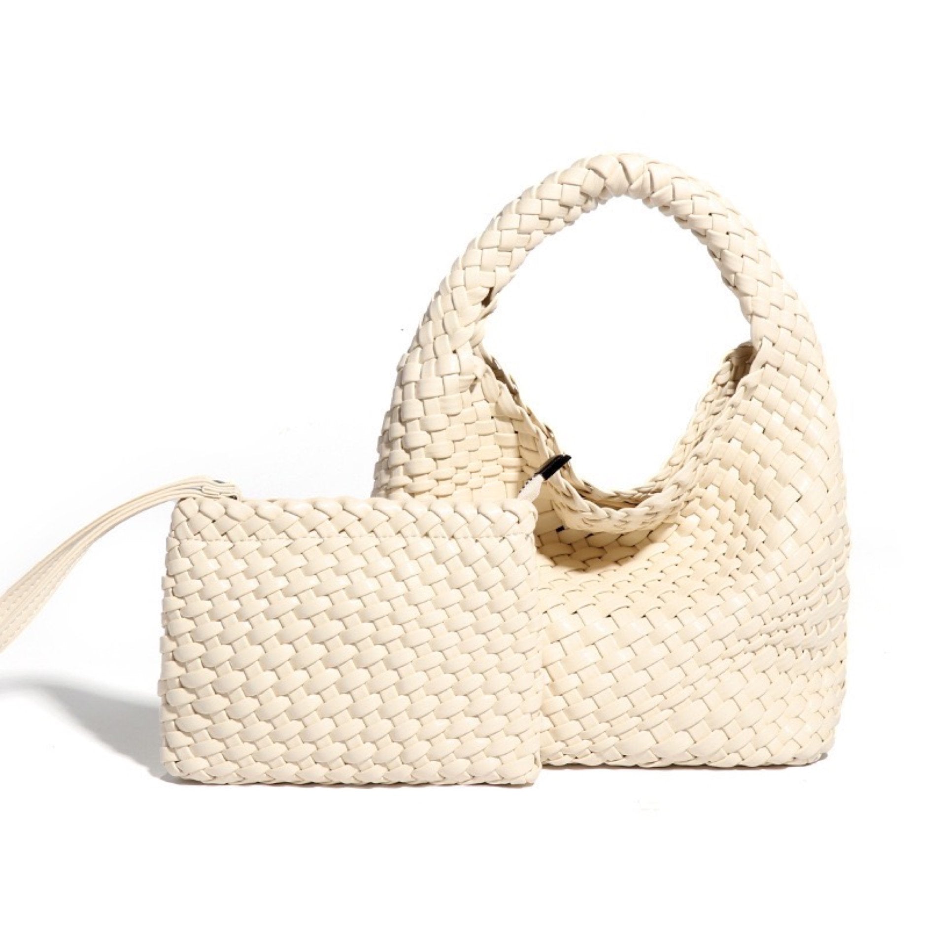 PU leather Woven Bag Model B988