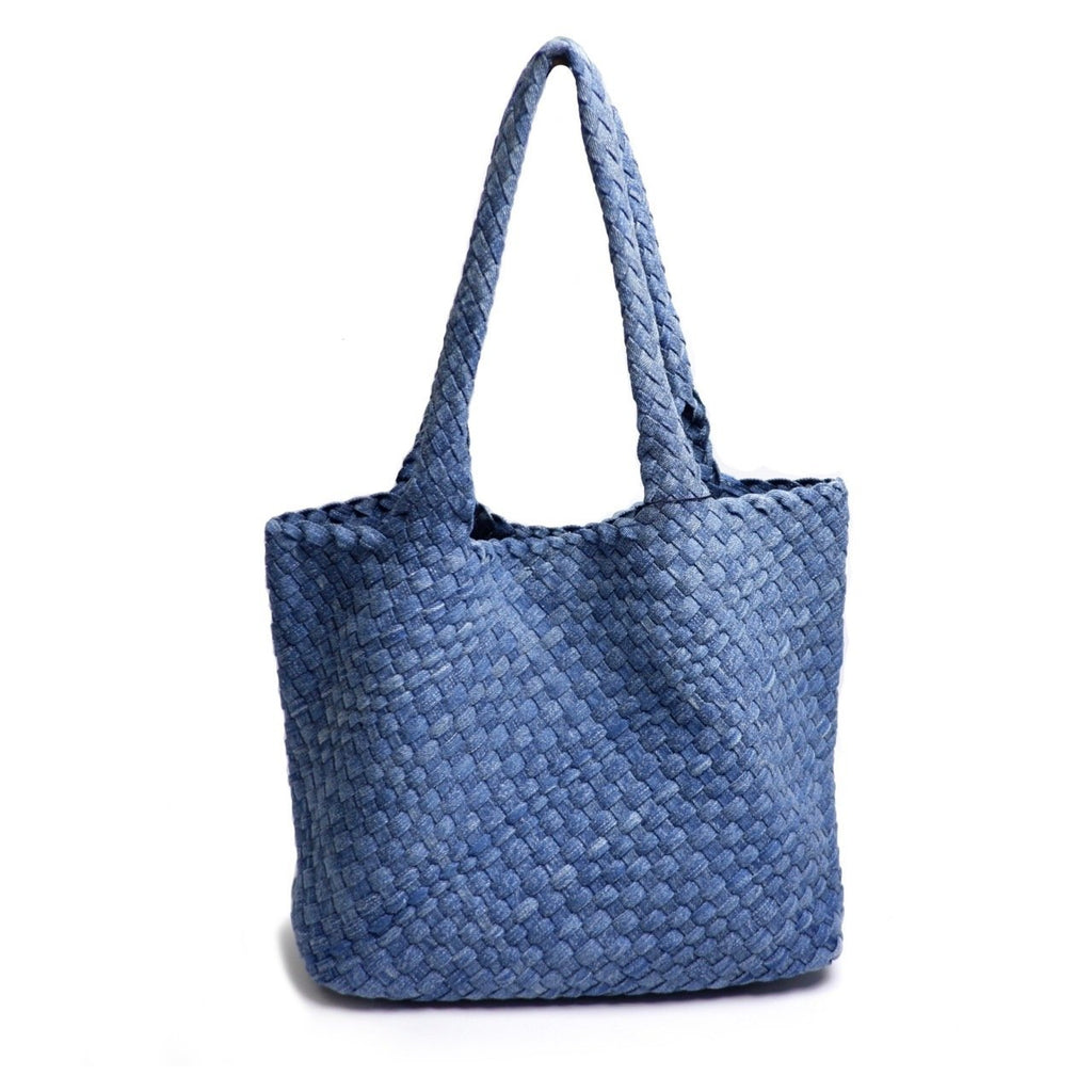 Handbags Model F249-1 Size M (Jean fabric)