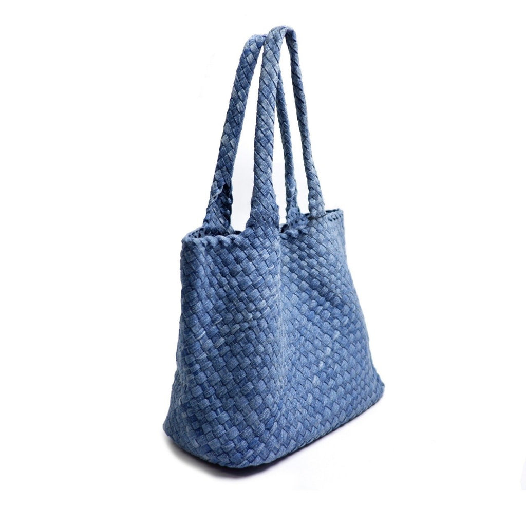 Handbags Model F249-1 Size M (Jean fabric)