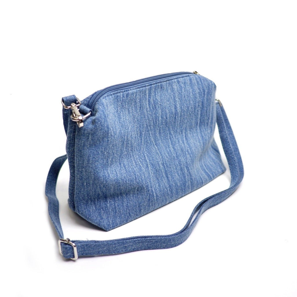 Woven Denim Handbags Model B1683-1