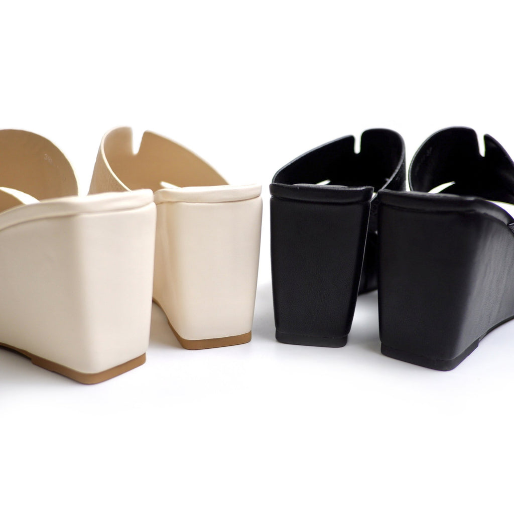 MICCO Flowerprint Wedge Sandals Model 398-11