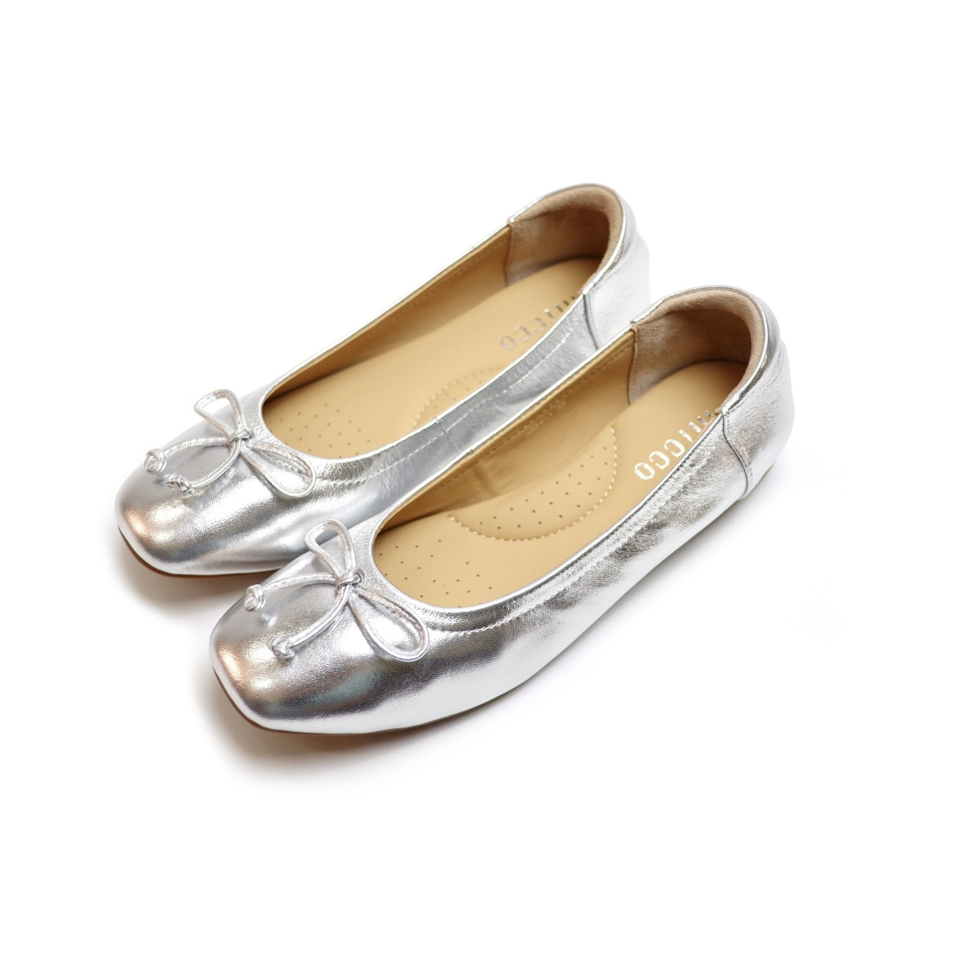 MICCO Genuine Leather Ballet Flat Model Model 3821-1