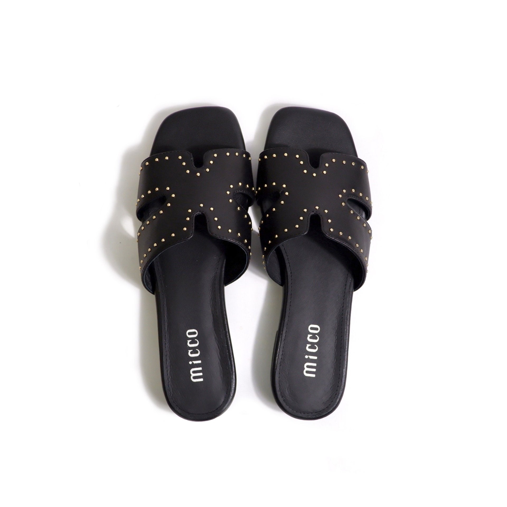 MICCO Studded Slide Sandals 2560A-9