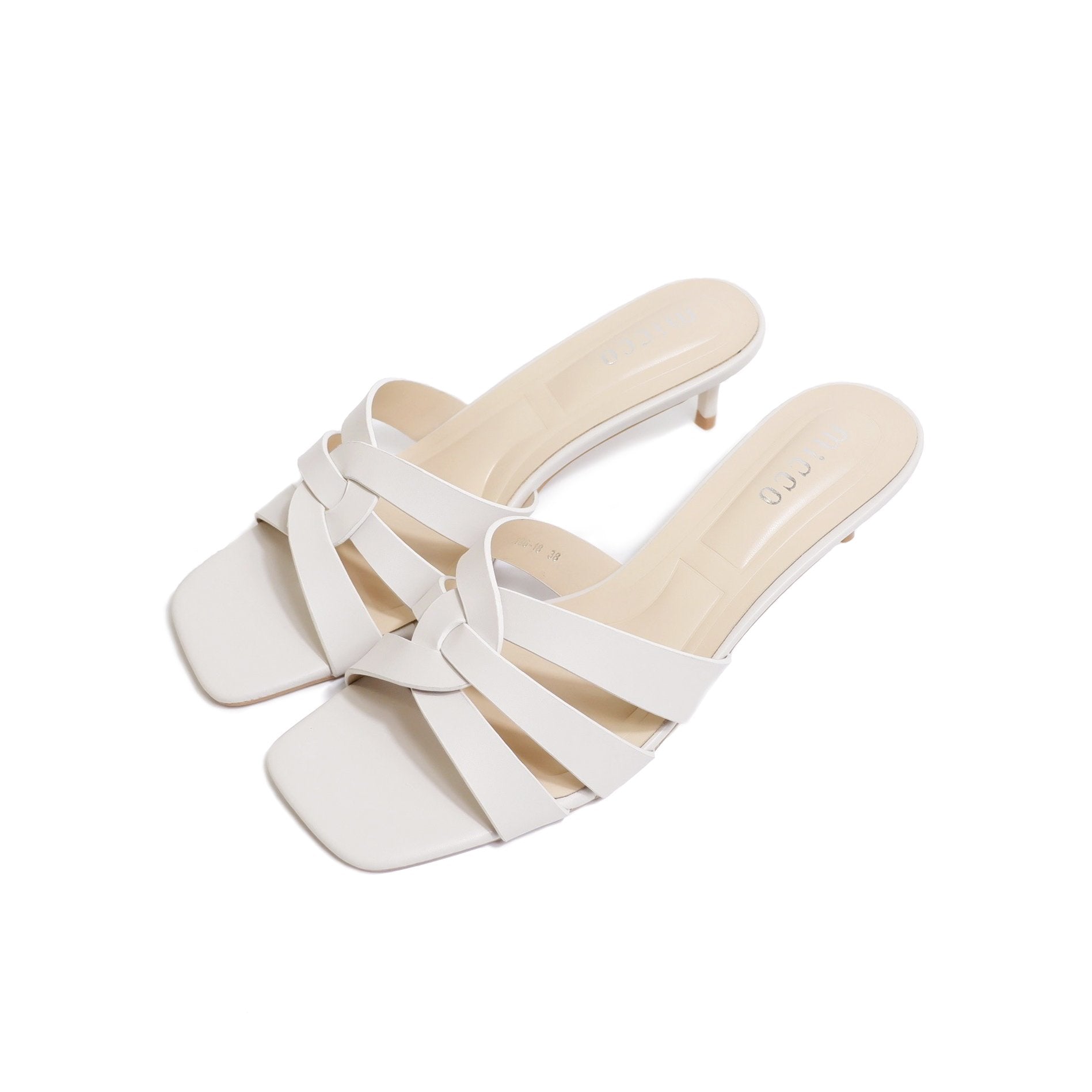 MICCO Open-toe high heels Model 136-18