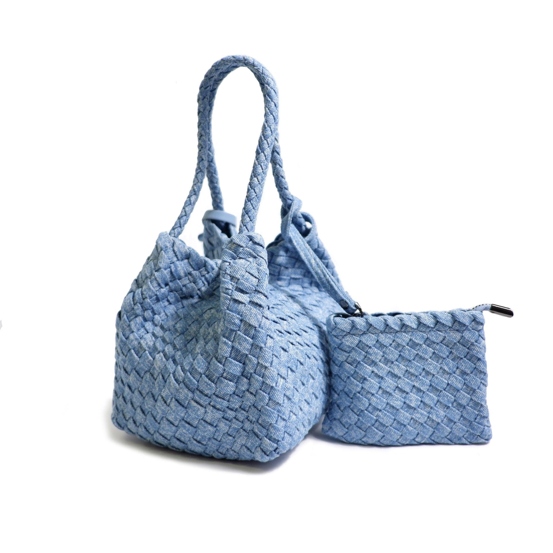 Denim Weave Bags Model 3052-1 (Denim Blue)